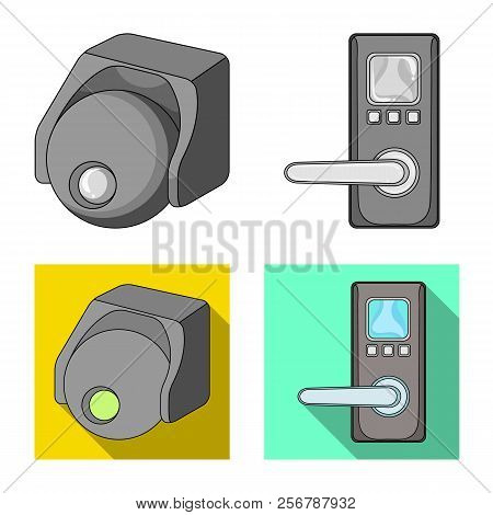 Vector Design Of Cctv And Camera Symbol. Collection Of Cctv And System Stock Symbol For Web.