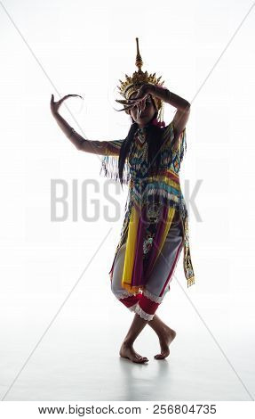 The Lady In Southern Thai Classical Dancing Suit Is Posing Pattern Of Traditional Dancing,by Raise H