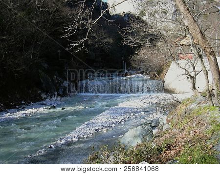Pozar Beautiful Thermal Baths Aridaia Greece Europe