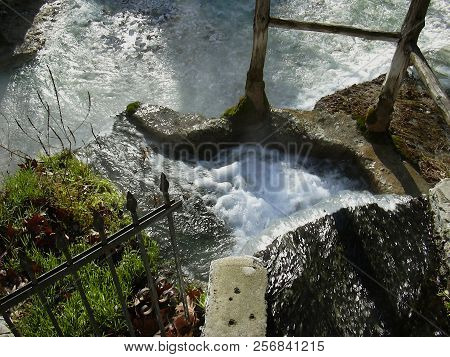 Pozar Beautiful Thermal Baths Aridaia Greece Europe
