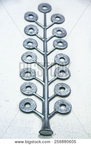 Pewter Money Tree Or Pohon Pitis At Royal Selangor In Kuala Lumpur Malaysia