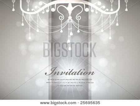 Роскошные люстры фон 03