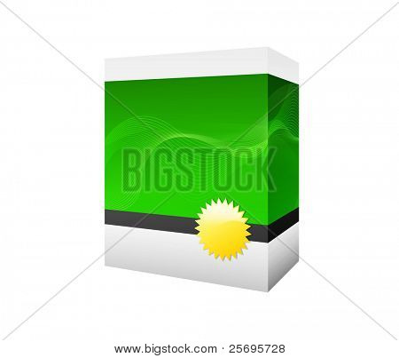 зеленый программного обеспечения окно