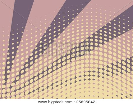 фиолетовый полутоновых Санберст фон