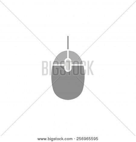 Computer Mouse Icon. Click. Vector Illustration. Eps 10.