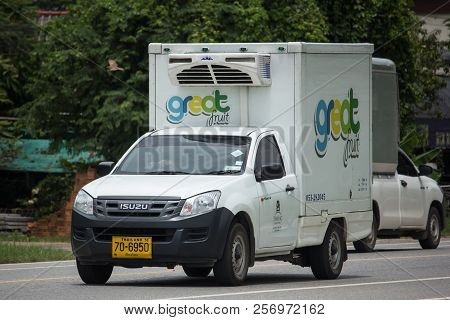 Cargo Container Pick Up Truck Of Thai Ac Logistics