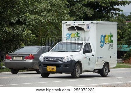 Cargo Container Pick Up Truck Of Thai Ac Logistics