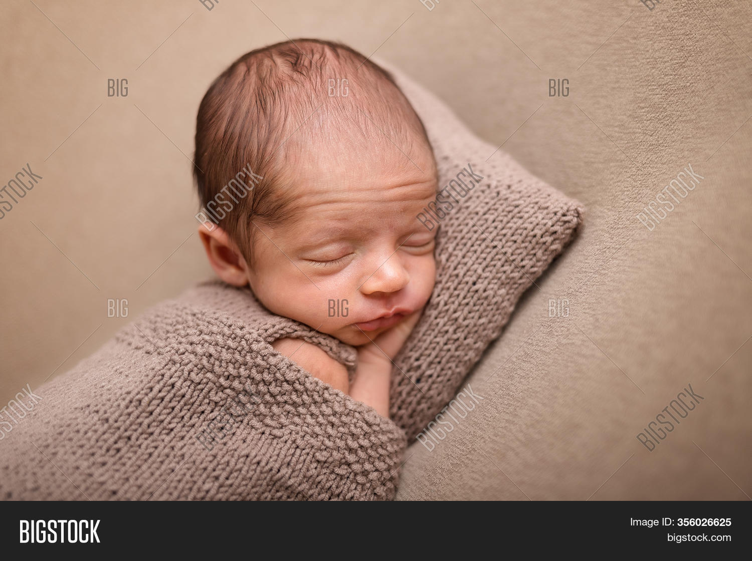 Cute Newborn Baby On Image & Photo (Free Trial) Bigstock