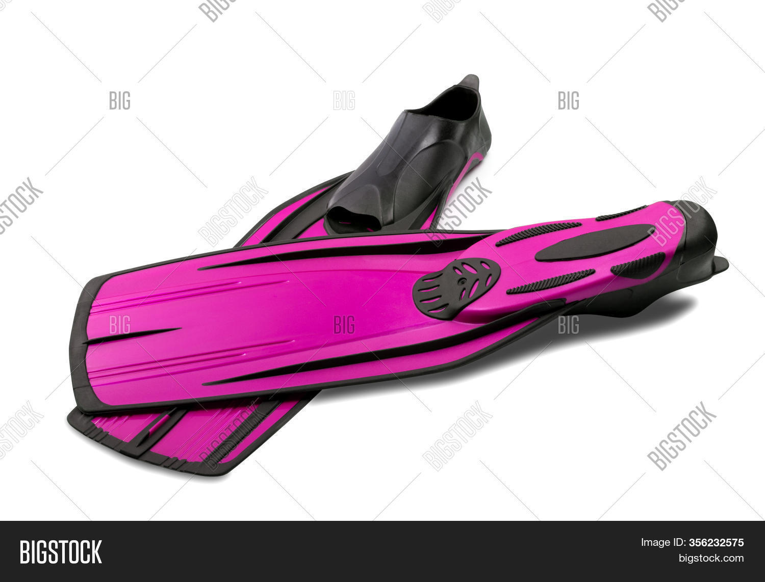 Pair Pink Flippers Image & Photo (Free Trial) Bigstock