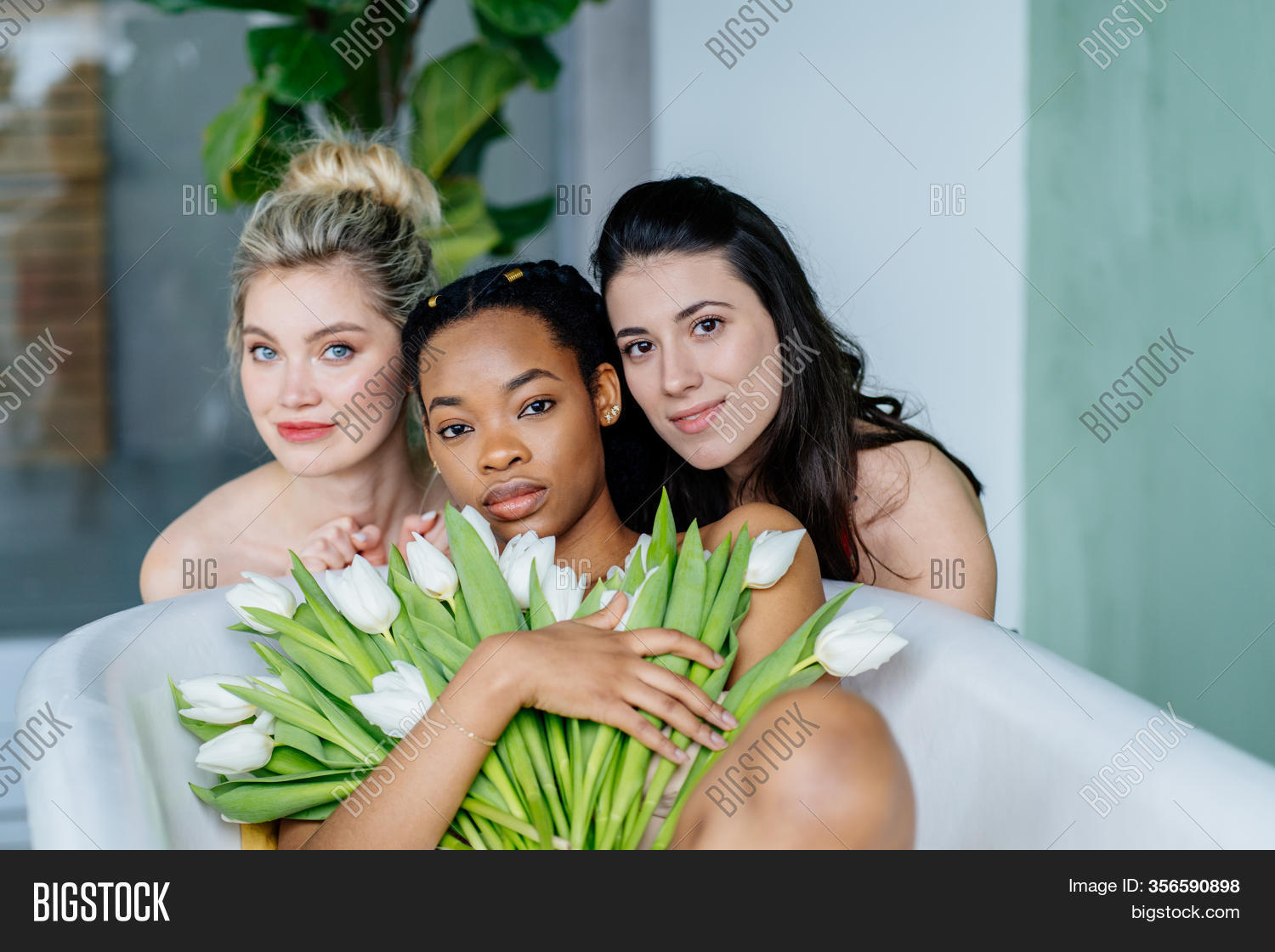 Woman Bathing Tub. Image & Photo (Free Trial) Bigstock