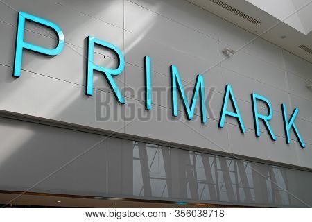 Bordeaux , Aquitaine / France - 09 23 2019 : Primark Store Fashion Clothes Shop Company
