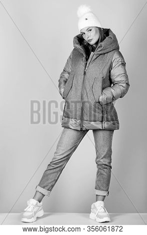 Look Fashionable. Purposeful Layering Is Perfect Way To Achieve Warmth. Street Style. Girl Wear Fash