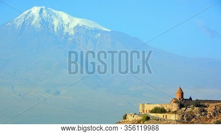 Ararat Plaine Armenia 09 15 19: Khor Virap Monastery Was Host To A Theological Seminary And Was The 