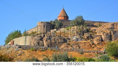 Ararat Plaine Armenia 09 15 19: Khor Virap Monastery Was Host To A Theological Seminary And Was The 