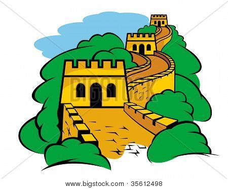 Grande muraglia In Cina