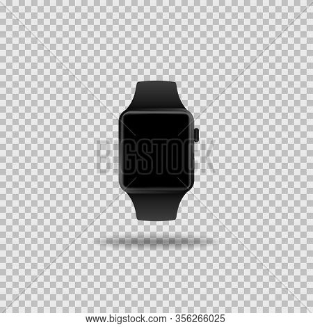 Smart Watch With Shadow, Realistic Design. Vector Eps 10