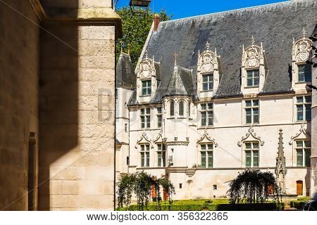 Beauvais, France - July 09, 2019: Former Bishops Palace, And Now Is Mudo Or Oise Department Museum, 