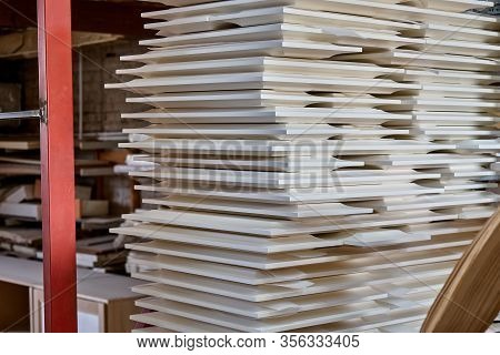 Joinery. Painted Panel Doors . Wood Door Manufacturing Process. Furniture Manufacture.