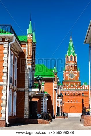 View Of The Blagoveshchenskaya Tower In Yoshkar-ola - Mari El, Russia