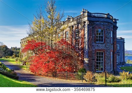 Image Of The Beautiful Bantry House In County Cork,ireland.