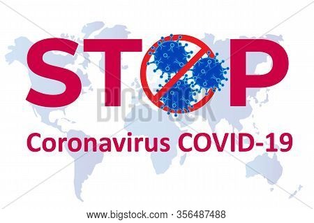 Pandemic Chinese Coronavirus Covid-19. Coronavirus Outbreak, Coronaviruses Influenza As Dangerous Fl