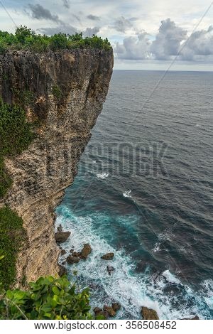 Karang Boma Cliff View Point In The South Of Bali, Indonesia