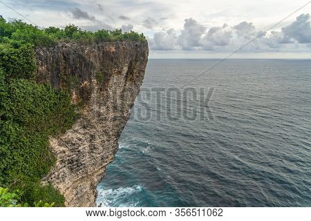Karang Boma Cliff View Point In The South Of Bali, Indonesia