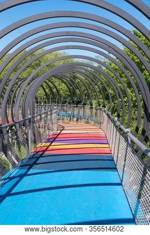 Oberhausen, Germany - May 5, 2018: The Bridge Project 