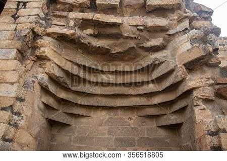 Close-up Of Qutub Minar Campus, World Heritage Site, Tallest Bricks Minaret Of The World, New Delhi,