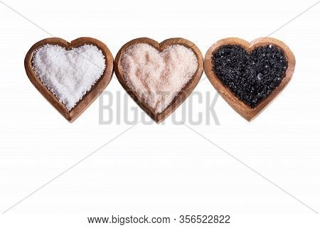 Sea Salt, Pink And Black - Variety Of Salts