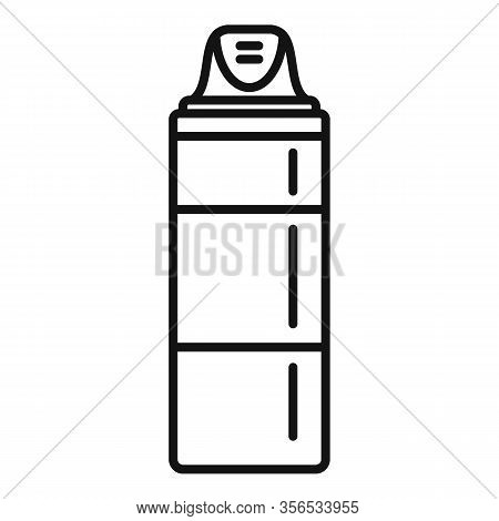 Shaving Foam Cream Icon. Outline Shaving Foam Cream Vector Icon For Web Design Isolated On White Bac