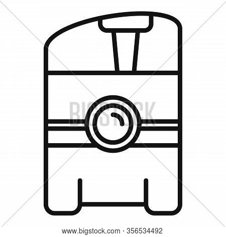 Air Purifier Icon. Outline Air Purifier Vector Icon For Web Design Isolated On White Background