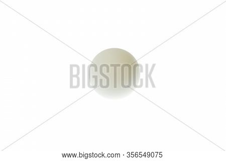 Table Tennis, Ping Pong Ball, Isolated On White