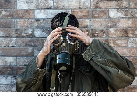 Gas Mask Fear Chimical Batteric Scared Corona