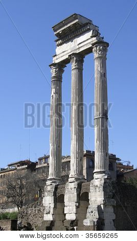 Tapınak, Vespasian sütunlar