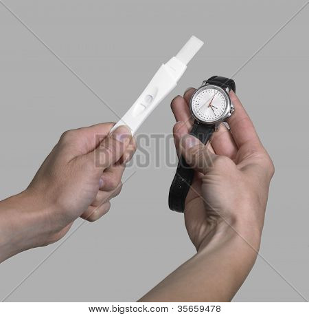 Facendo un Test di gravidanza