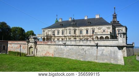 Podgoretsky Ukraine 09 14 17: Podgoretsky Castle Is A Well-preserved Renaissance Palace Surrounded B