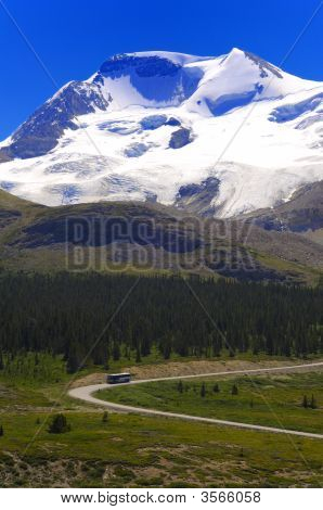 Galacier im kanadischen Rocky Mountains