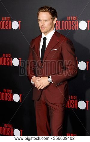 LOS ANGELES - MAR 10:  Sam Heughan at the 