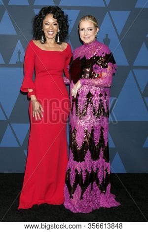 LOS ANGELES - OCT 27:  Debra Martin Chase, Daniela Taplin Lundberg at the Governors Awards at the Dolby Theater on October 27, 2019 in Los Angeles, CA