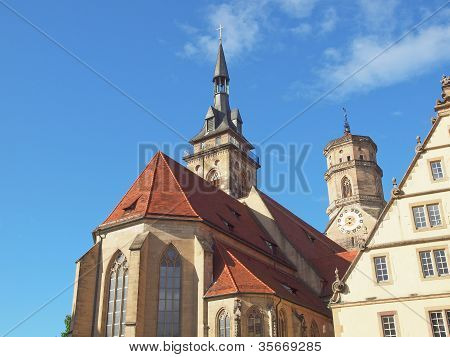 คริสตจักร Stiftskirche สตุตการ์ต
