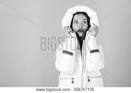 Fancy Stylish Winter Clothes. Not Every Jacket Is Ideal For Every Climate. Girl Wear White Jacket. J