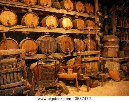 Bodega en un monasterio