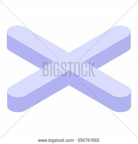 Tile Spacer Icon. Isometric Of Tile Spacer Vector Icon For Web Design Isolated On White Background