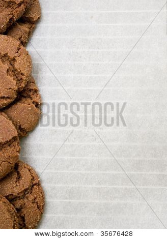 Cookie bagning baggrund