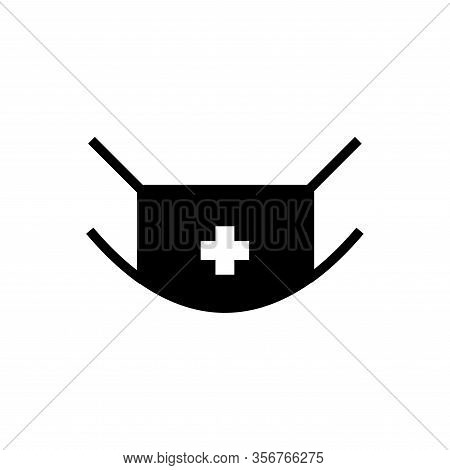 Face Masker Vector Icon Template Design Trendy