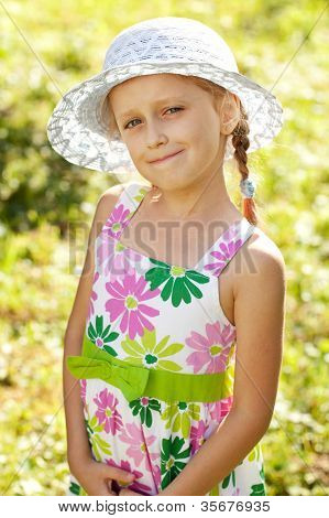 Charming Blonde Girl