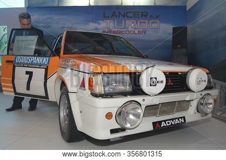 Pasay, Ph - Aug. 19: Mitsubishi Lancer At 3rd Philippine International Motor Show On August 19, 2010