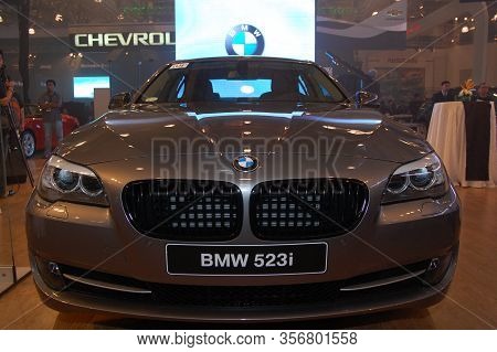 Pasay, Ph - Aug. 19: Bmw 523i At 3rd Philippine International Motor Show On August 19, 2010 In World
