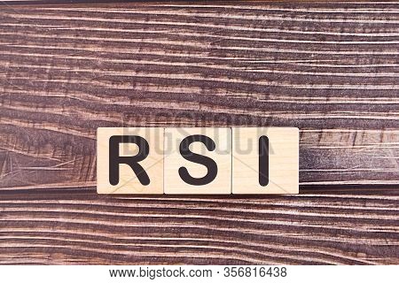 Rsi Word Made With Wood Building Blocks